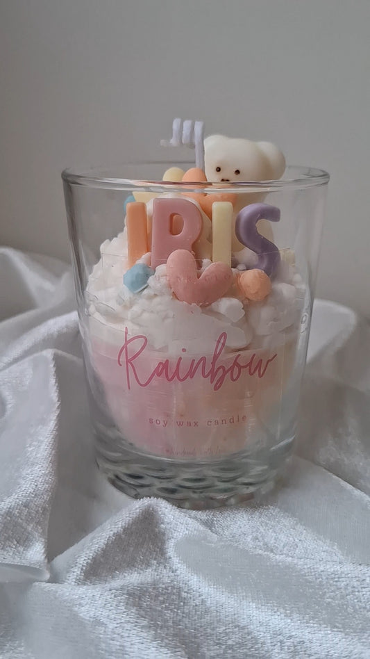 Rainbow 🌈 Candle